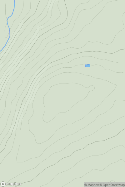 Thumbnail image for Lees Moor [Lancashire, Cheshire and S Pennines] [SE057385] showing contour plot for surrounding peak